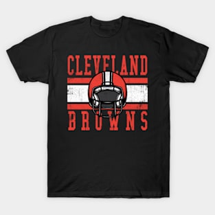 Varsity Football Cleveland Rustic T-Shirt